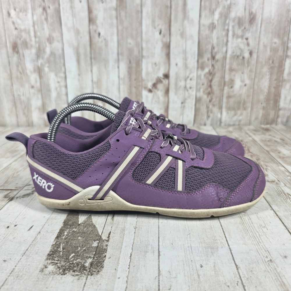 Xero Shoes Prio Womens 8 Purple Barefoot‎ Minimalist Running Fitness Sneakers
